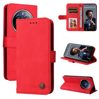 Skin Feel Life Tree Metal Button Leather Phone Case, For Realme 16 Pro+ 5G, For Realme 16 Pro 5G, For Realme 15x 5G India / Realme C85 5G, For Realme C85 Pro 4G, For Realme 15T 5G, For Realme Narzo 80 Lite 4G / C71 India                                ...
