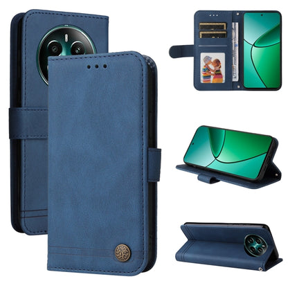 Skin Feel Life Tree Metal Button Leather Phone Case, For Realme 16 Pro+ 5G, For Realme 16 Pro 5G, For Realme 15x 5G India / Realme C85 5G, For Realme C85 Pro 4G, For Realme 15T 5G, For Realme Narzo 80 Lite 4G / C71 India                                ...
