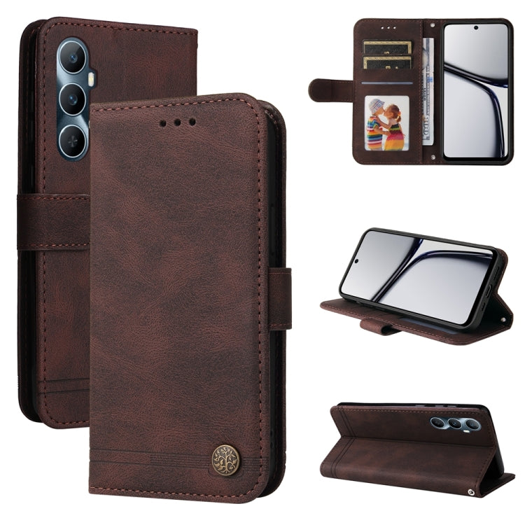 Skin Feel Life Tree Metal Button Leather Phone Case, For Realme C67 4G Global, For Realme C67 5G / 11 5G Taiwan Version, For Realme 11 4G Global, For Realme C53 / Narzo N53, For Realme 11, For Realme 11 Pro / 11 Pro+, For Realme C65 4G, For Realme C55 ...