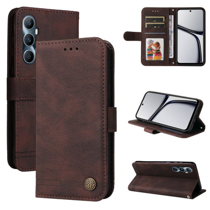 Skin Feel Life Tree Metal Button Leather Phone Case, For Realme C67 4G Global, For Realme C67 5G / 11 5G Taiwan Version, For Realme 11 4G Global, For Realme C53 / Narzo N53, For Realme 11, For Realme 11 Pro / 11 Pro+, For Realme C65 4G, For Realme C55 ...