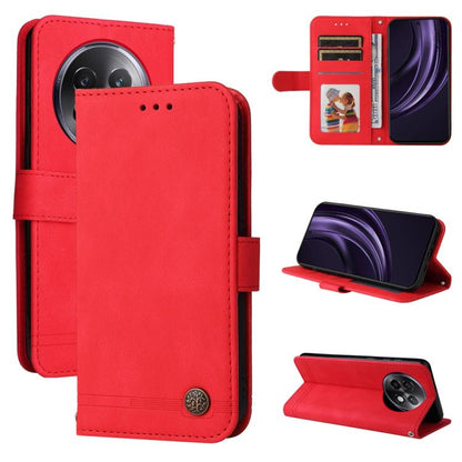 Skin Feel Life Tree Metal Button Leather Phone Case, For Realme 16 Pro+ 5G, For Realme 16 Pro 5G, For Realme 15x 5G India / Realme C85 5G, For Realme C85 Pro 4G, For Realme 15T 5G, For Realme Narzo 80 Lite 4G / C71 India                                ...