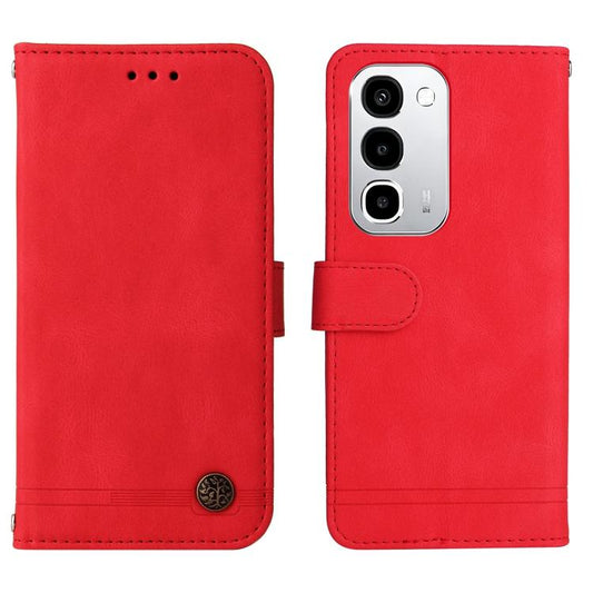 Skin Feel Life Tree Metal Button Leather Phone Case, For Realme P4R 5G / P4x 4G / C100 4G / C100i, For Realme 16 Pro+ 5G, For Realme 16 Pro 5G, For Realme P4x 5G, For Realme 15x 5G India / Realme C85 5G, For Realme C85 Pro 4G, For Realme 15T 5G        ...