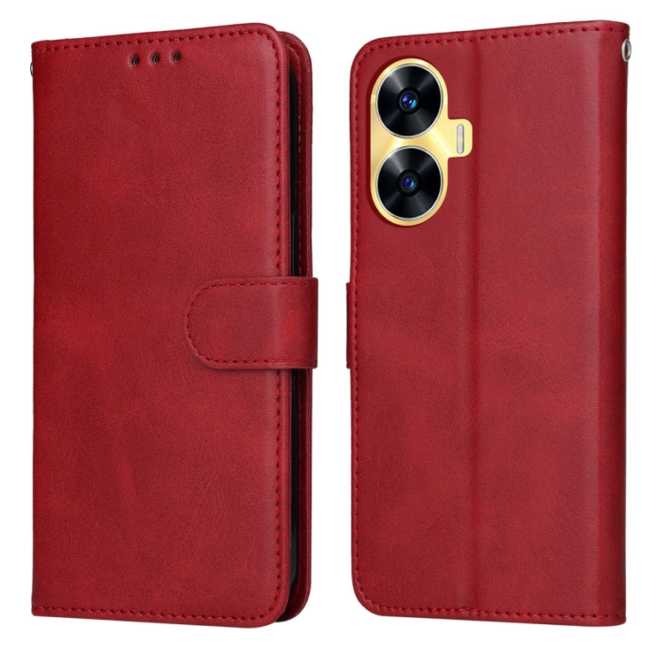 Classic Calf Texture Flip Leather Phone Case, For Realme C67 4G Global, For Realme C67 Global / 11 5G Taiwan Version, For Realme 11 4G Global, For Realme C53 / Narzo N53, For Realme C65 4G, For Realme C55, For Realme GT Neo 5 5G / GT3