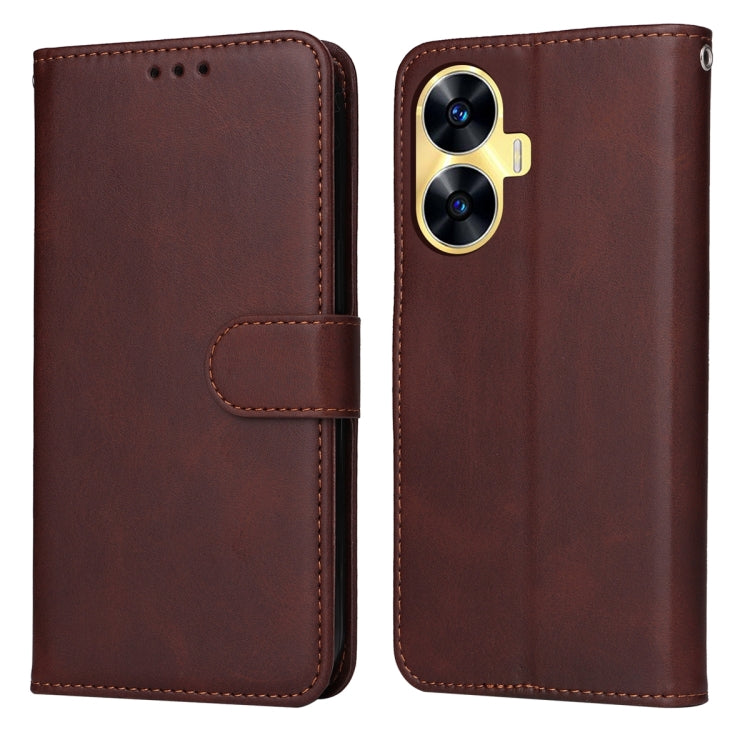 Classic Calf Texture Flip Leather Phone Case, For Realme C67 4G Global, For Realme C67 Global / 11 5G Taiwan Version, For Realme 11 4G Global, For Realme C53 / Narzo N53, For Realme C65 4G, For Realme C55, For Realme GT Neo 5 5G / GT3
