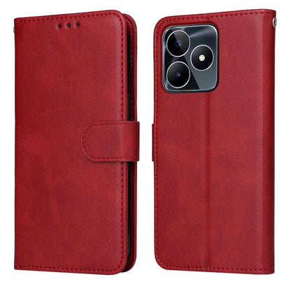 Classic Calf Texture Flip Leather Phone Case, For Realme C67 4G Global, For Realme C67 Global / 11 5G Taiwan Version, For Realme 11 4G Global, For Realme C53 / Narzo N53, For Realme C65 4G, For Realme C55, For Realme GT Neo 5 5G / GT3