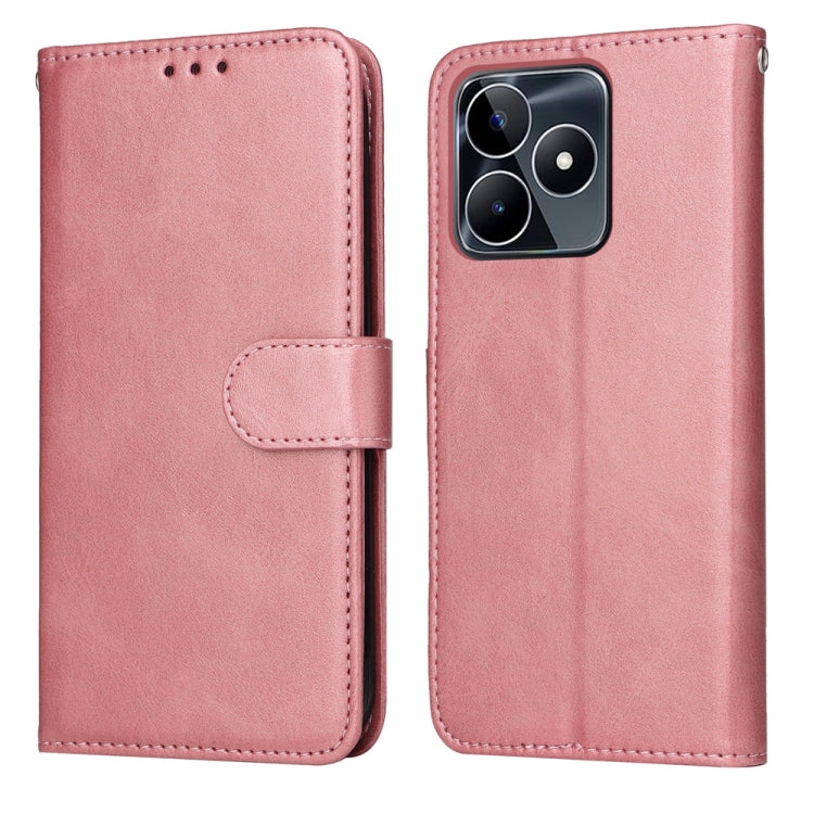 Classic Calf Texture Flip Leather Phone Case, For Realme C67 4G Global, For Realme C67 Global / 11 5G Taiwan Version, For Realme 11 4G Global, For Realme C53 / Narzo N53, For Realme C65 4G, For Realme C55, For Realme GT Neo 5 5G / GT3