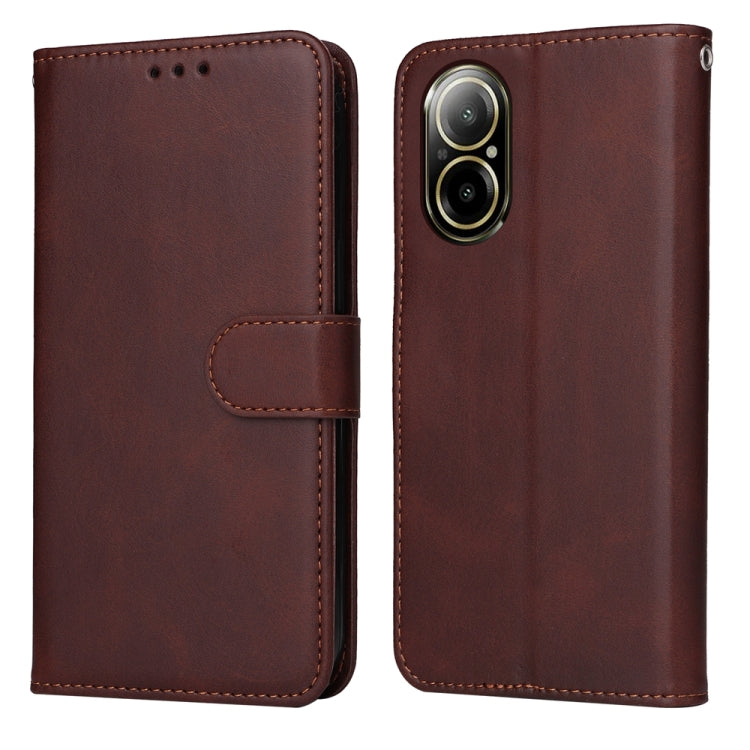 Classic Calf Texture Flip Leather Phone Case, For Realme 12+, For Realme 12 Pro+, For Realme C67 4G Global, For Realme C67 Global / 11 5G Taiwan Version, For Realme 11 4G Global, For Realme C53 / Narzo N53, For Realme C65 4G, For Realme C55            ...