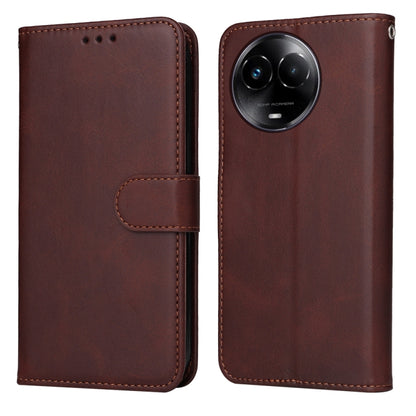 Classic Calf Texture Flip Leather Phone Case, For Realme 12+, For Realme 12 Pro+, For Realme C67 4G Global, For Realme C67 Global / 11 5G Taiwan Version, For Realme 11 4G Global, For Realme C53 / Narzo N53, For Realme C65 4G, For Realme C55            ...