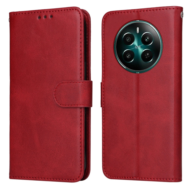 Classic Calf Texture Flip Leather Phone Case, For Realme 12+, For Realme 12 Pro+, For Realme C67 4G Global, For Realme C67 Global / 11 5G Taiwan Version, For Realme 11 4G Global, For Realme C53 / Narzo N53, For Realme C65 4G, For Realme C55            ...