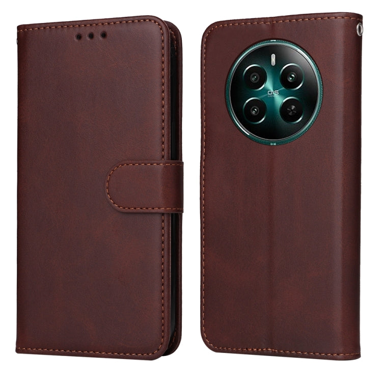Classic Calf Texture Flip Leather Phone Case, For Realme 12+, For Realme 12 Pro+, For Realme C67 4G Global, For Realme C67 Global / 11 5G Taiwan Version, For Realme 11 4G Global, For Realme C53 / Narzo N53, For Realme C65 4G, For Realme C55            ...