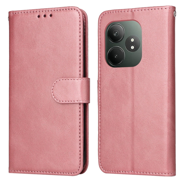 Classic Calf Texture Flip Leather Phone Case, For Realme 16 Pro+ 5G, For Realme 16 Pro 5G, For Realme 15x 5G India / Realme C85 5G, For Realme C85 Pro 4G, For Realme 15T 5G, For Realme Narzo 80 Lite 4G / C71 India, For Realme 15 5G / Realme 15 Pro 5G  ...