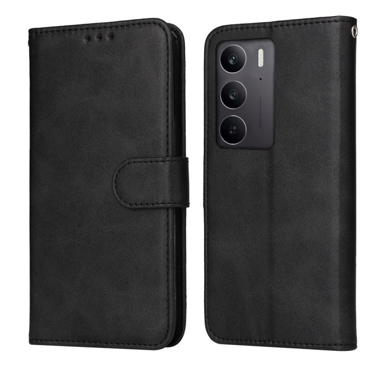 Classic Calf Texture Flip Leather Phone Case, For Realme 16 Pro+ 5G, For Realme 16 Pro 5G, For Realme 15x 5G India / Realme C85 5G, For Realme C85 Pro 4G, For Realme 15T 5G, For Realme Narzo 80 Lite 4G / C71 India, For Realme 15 5G / Realme 15 Pro 5G  ...