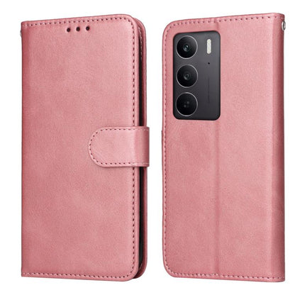 Classic Calf Texture Flip Leather Phone Case, For Realme 16 Pro+ 5G, For Realme 16 Pro 5G, For Realme 15x 5G India / Realme C85 5G, For Realme C85 Pro 4G, For Realme 15T 5G, For Realme Narzo 80 Lite 4G / C71 India, For Realme 15 5G / Realme 15 Pro 5G  ...