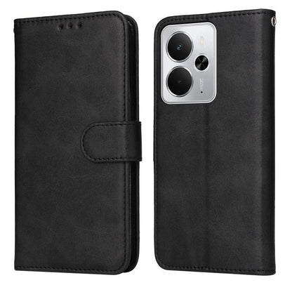 Classic Calf Texture Flip Leather Phone Case, For Realme 16 Pro+ 5G, For Realme 16 Pro 5G, For Realme 15x 5G India / Realme C85 5G, For Realme C85 Pro 4G, For Realme 15T 5G, For Realme Narzo 80 Lite 4G / C71 India, For Realme 15 5G / Realme 15 Pro 5G  ...
