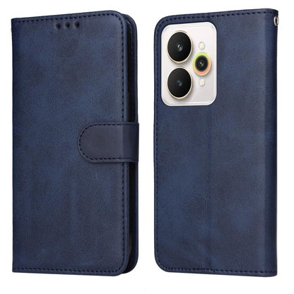 Classic Calf Texture Flip Leather Phone Case, For Realme 16 Pro+ 5G, For Realme 16 Pro 5G, For Realme 15x 5G India / Realme C85 5G, For Realme C85 Pro 4G, For Realme 15T 5G, For Realme Narzo 80 Lite 4G / C71 India, For Realme 15 5G / Realme 15 Pro 5G  ...