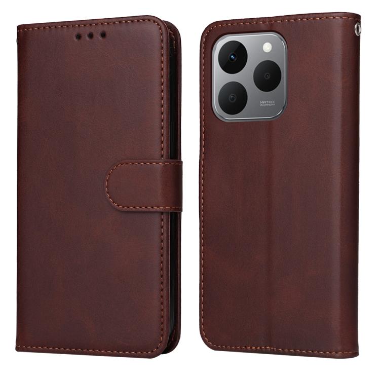 Classic Calf Texture Flip Leather Phone Case, For Realme 16 Pro+ 5G, For Realme 16 Pro 5G, For Realme 15x 5G India / Realme C85 5G, For Realme C85 Pro 4G, For Realme 15T 5G, For Realme Narzo 80 Lite 4G / C71 India, For Realme 15 5G / Realme 15 Pro 5G  ...
