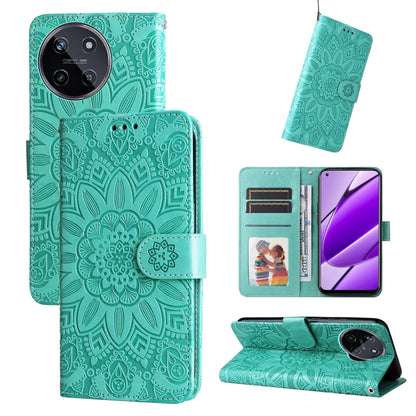 Embossed Sunflower Leather Phone Case, For Realme C67 4G Global, For Realme C67 Global / 11 5G Taiwan Version, For Realme 11 4G Global, For Realme C53 / Narzo N53, For Realme 11, For Realme 11 Pro / 11 Pro+, For Realme C65 4G, For Realme C55           ...