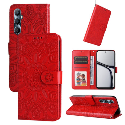 Embossed Sunflower Leather Phone Case, For Realme C67 4G Global, For Realme C67 Global / 11 5G Taiwan Version, For Realme 11 4G Global, For Realme C53 / Narzo N53, For Realme 11, For Realme 11 Pro / 11 Pro+, For Realme C65 4G, For Realme C55           ...