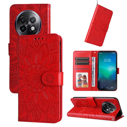 Embossed Sunflower Leather Phone Case, For Realme 16 Pro+ 5G, For Realme 16 Pro 5G, For Realme 15x 5G India / Realme C85 5G, For Realme C85 Pro 4G, For Realme 15T 5G, For Realme Narzo 80 Lite 4G / C71 India, For Realme 15 5G / Realme 15 Pro 5G         ...