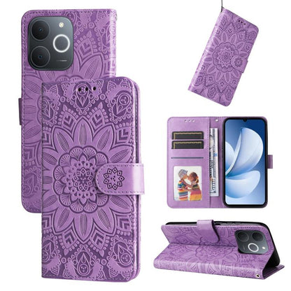 Embossed Sunflower Leather Phone Case, For Realme 16 Pro+ 5G, For Realme 16 Pro 5G, For Realme 15x 5G India / Realme C85 5G, For Realme C85 Pro 4G, For Realme 15T 5G, For Realme Narzo 80 Lite 4G / C71 India, For Realme 15 5G / Realme 15 Pro 5G         ...