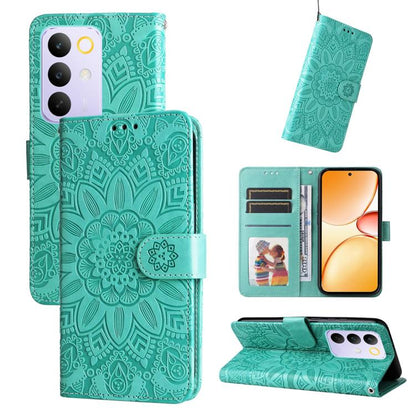 Embossed Sunflower Leather Phone Case, For Realme 16 Pro+ 5G, For Realme 16 Pro 5G, For Realme 15x 5G India / Realme C85 5G, For Realme C85 Pro 4G, For Realme 15T 5G, For Realme Narzo 80 Lite 4G / C71 India, For Realme 15 5G / Realme 15 Pro 5G         ...