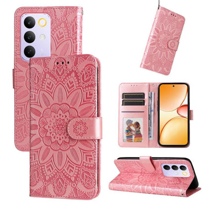 Embossed Sunflower Leather Phone Case, For Realme 16 Pro+ 5G, For Realme 16 Pro 5G, For Realme 15x 5G India / Realme C85 5G, For Realme C85 Pro 4G, For Realme 15T 5G, For Realme Narzo 80 Lite 4G / C71 India, For Realme 15 5G / Realme 15 Pro 5G         ...