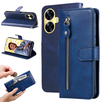 Fashion Calf Texture Zipper Leather Phone Case, For Realme C67 4G Global, For Realme C67 5G / 11 5G Taiwan Version, For Realme 11 4G Global, For Realme C53 / Narzo N53, For Realme 11, For Realme 11 Pro / 11 Pro+, For Realme C65 4G, For Realme C55      ...
