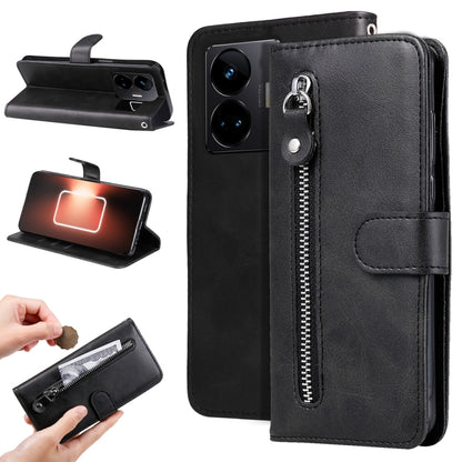 Fashion Calf Texture Zipper Leather Phone Case, For Realme C67 4G Global, For Realme C67 5G / 11 5G Taiwan Version, For Realme 11 4G Global, For Realme C53 / Narzo N53, For Realme 11, For Realme 11 Pro / 11 Pro+, For Realme C65 4G, For Realme C55      ...