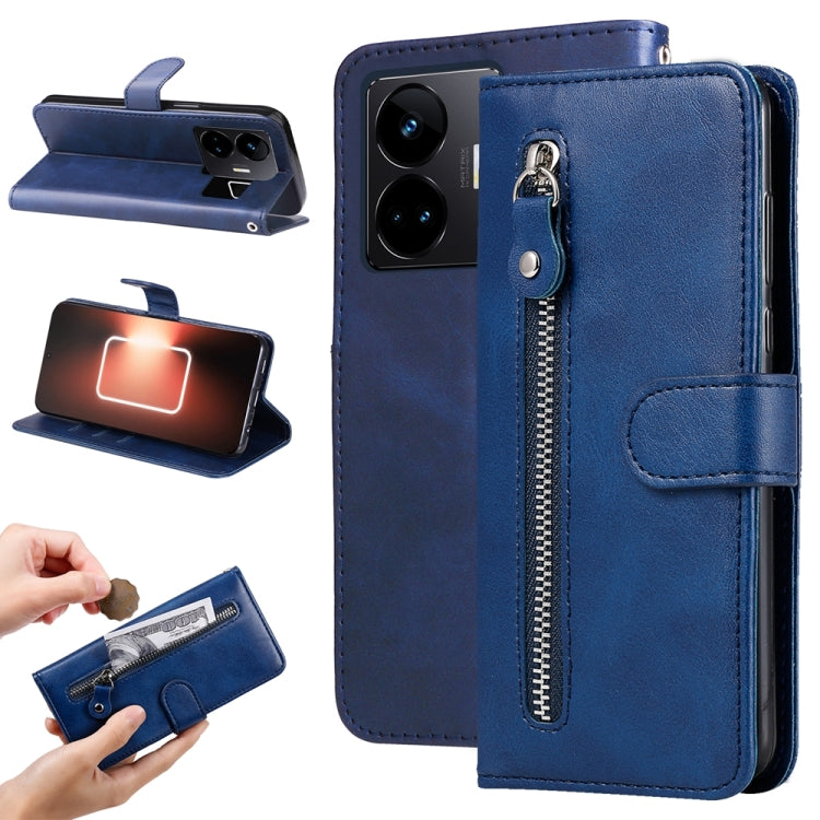 Fashion Calf Texture Zipper Leather Phone Case, For Realme C67 4G Global, For Realme C67 5G / 11 5G Taiwan Version, For Realme 11 4G Global, For Realme C53 / Narzo N53, For Realme 11, For Realme 11 Pro / 11 Pro+, For Realme C65 4G, For Realme C55      ...