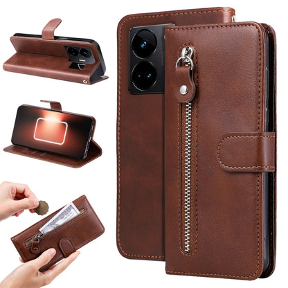 Fashion Calf Texture Zipper Leather Phone Case, For Realme C67 4G Global, For Realme C67 5G / 11 5G Taiwan Version, For Realme 11 4G Global, For Realme C53 / Narzo N53, For Realme 11, For Realme 11 Pro / 11 Pro+, For Realme C65 4G, For Realme C55      ...