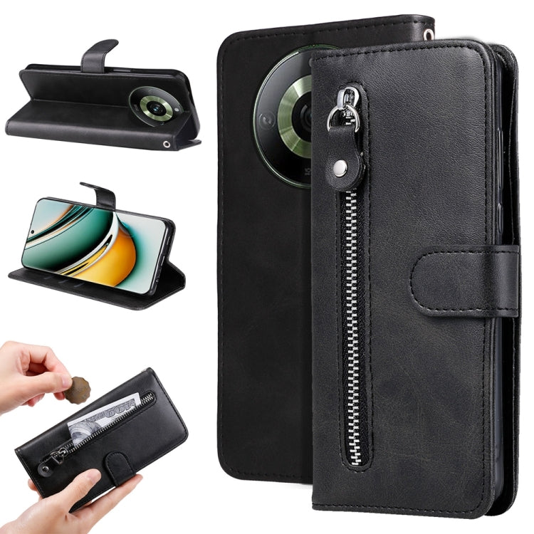 Fashion Calf Texture Zipper Leather Phone Case, For Realme C67 4G Global, For Realme C67 5G / 11 5G Taiwan Version, For Realme 11 4G Global, For Realme C53 / Narzo N53, For Realme 11, For Realme 11 Pro / 11 Pro+, For Realme C65 4G, For Realme C55      ...