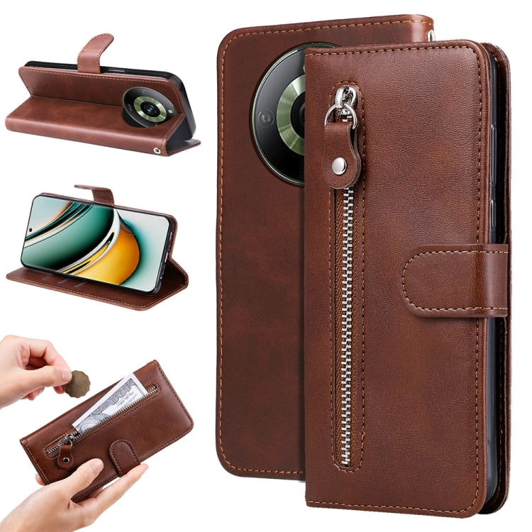 Fashion Calf Texture Zipper Leather Phone Case, For Realme C67 4G Global, For Realme C67 5G / 11 5G Taiwan Version, For Realme 11 4G Global, For Realme C53 / Narzo N53, For Realme 11, For Realme 11 Pro / 11 Pro+, For Realme C65 4G, For Realme C55      ...