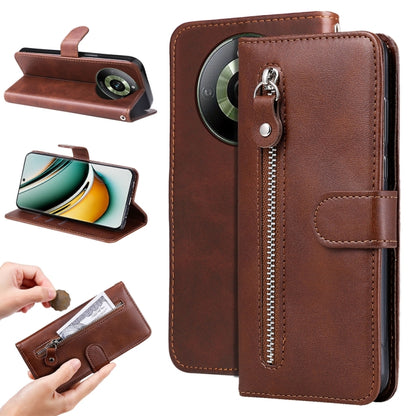 Fashion Calf Texture Zipper Leather Phone Case, For Realme C67 4G Global, For Realme C67 5G / 11 5G Taiwan Version, For Realme 11 4G Global, For Realme C53 / Narzo N53, For Realme 11, For Realme 11 Pro / 11 Pro+, For Realme C65 4G, For Realme C55      ...