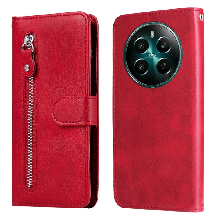 Fashion Calf Texture Zipper Leather Phone Case, For Realme 16 Pro+ 5G, For Realme 16 Pro 5G, For Realme 15x 5G India / Realme C85 5G, For Realme C85 Pro 4G, For Realme 15T 5G, For Realme Narzo 80 Lite 4G / C71 India, For Realme 15 5G / Realme 15 Pro 5G...