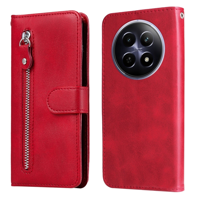 Fashion Calf Texture Zipper Leather Phone Case, For Realme 16 Pro+ 5G, For Realme 16 Pro 5G, For Realme 15x 5G India / Realme C85 5G, For Realme C85 Pro 4G, For Realme 15T 5G, For Realme Narzo 80 Lite 4G / C71 India, For Realme 15 5G / Realme 15 Pro 5G...