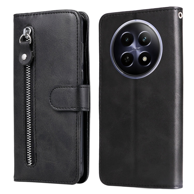 Fashion Calf Texture Zipper Leather Phone Case, For Realme 16 Pro+ 5G, For Realme 16 Pro 5G, For Realme 15x 5G India / Realme C85 5G, For Realme C85 Pro 4G, For Realme 15T 5G, For Realme Narzo 80 Lite 4G / C71 India, For Realme 15 5G / Realme 15 Pro 5G...