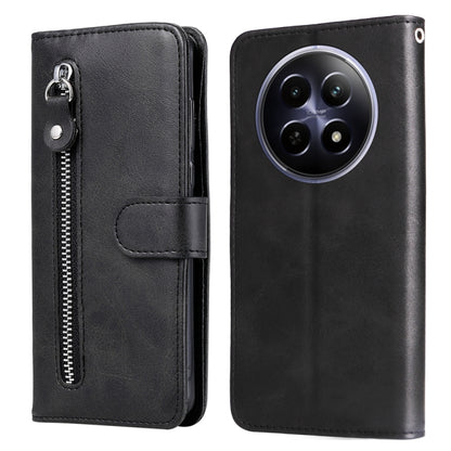 Fashion Calf Texture Zipper Leather Phone Case, For Realme 16 Pro+ 5G, For Realme 16 Pro 5G, For Realme 15x 5G India / Realme C85 5G, For Realme C85 Pro 4G, For Realme 15T 5G, For Realme Narzo 80 Lite 4G / C71 India, For Realme 15 5G / Realme 15 Pro 5G...