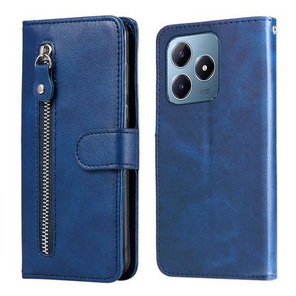 Fashion Calf Texture Zipper Leather Phone Case, For Realme 16 Pro+ 5G, For Realme 16 Pro 5G, For Realme 15x 5G India / Realme C85 5G, For Realme C85 Pro 4G, For Realme 15T 5G, For Realme Narzo 80 Lite 4G / C71 India, For Realme 15 5G / Realme 15 Pro 5G...
