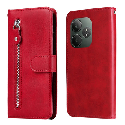 Fashion Calf Texture Zipper Leather Phone Case, For Realme 16 Pro+ 5G, For Realme 16 Pro 5G, For Realme 15x 5G India / Realme C85 5G, For Realme C85 Pro 4G, For Realme 15T 5G, For Realme Narzo 80 Lite 4G / C71 India, For Realme 15 5G / Realme 15 Pro 5G...