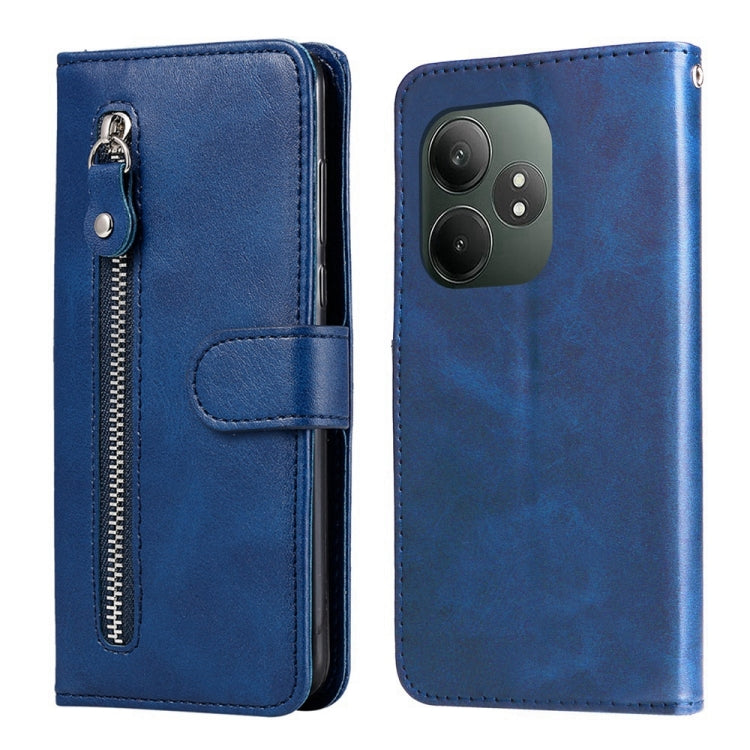 Fashion Calf Texture Zipper Leather Phone Case, For Realme 16 Pro+ 5G, For Realme 16 Pro 5G, For Realme 15x 5G India / Realme C85 5G, For Realme C85 Pro 4G, For Realme 15T 5G, For Realme Narzo 80 Lite 4G / C71 India, For Realme 15 5G / Realme 15 Pro 5G...