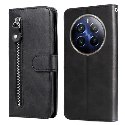 Fashion Calf Texture Zipper Leather Phone Case, For Realme 16 Pro+ 5G, For Realme 16 Pro 5G, For Realme 15x 5G India / Realme C85 5G, For Realme C85 Pro 4G, For Realme 15T 5G, For Realme Narzo 80 Lite 4G / C71 India, For Realme 15 5G / Realme 15 Pro 5G...