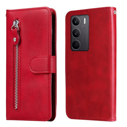 Fashion Calf Texture Zipper Leather Phone Case, For Realme 16 Pro+ 5G, For Realme 16 Pro 5G, For Realme 15x 5G India / Realme C85 5G, For Realme C85 Pro 4G, For Realme 15T 5G, For Realme Narzo 80 Lite 4G / C71 India, For Realme 15 5G / Realme 15 Pro 5G...