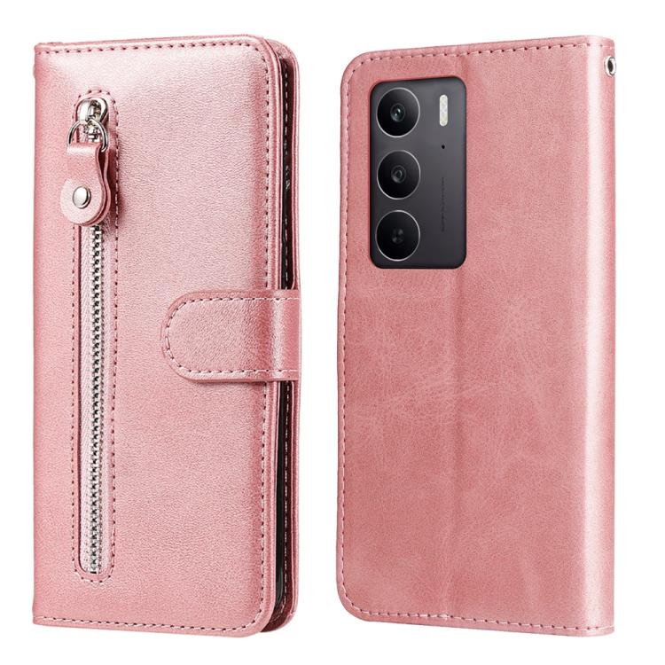 Fashion Calf Texture Zipper Leather Phone Case, For Realme 16 Pro+ 5G, For Realme 16 Pro 5G, For Realme 15x 5G India / Realme C85 5G, For Realme C85 Pro 4G, For Realme 15T 5G, For Realme Narzo 80 Lite 4G / C71 India, For Realme 15 5G / Realme 15 Pro 5G...