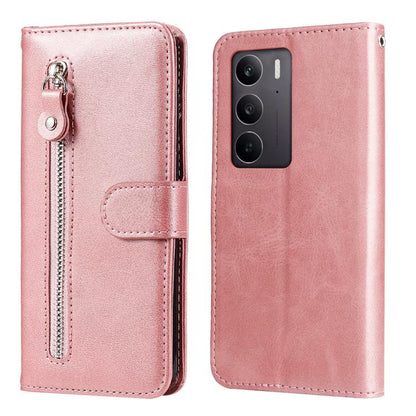 Fashion Calf Texture Zipper Leather Phone Case, For Realme 16 Pro+ 5G, For Realme 16 Pro 5G, For Realme 15x 5G India / Realme C85 5G, For Realme C85 Pro 4G, For Realme 15T 5G, For Realme Narzo 80 Lite 4G / C71 India, For Realme 15 5G / Realme 15 Pro 5G...
