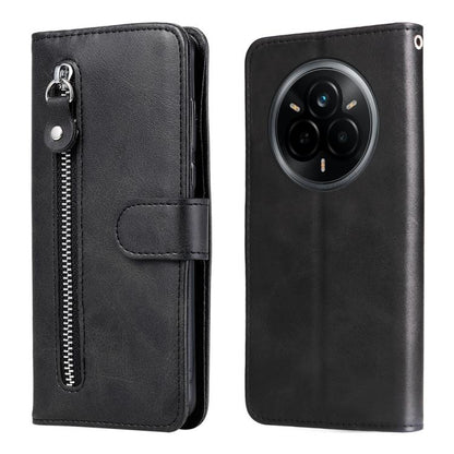 Fashion Calf Texture Zipper Leather Phone Case, For Realme 16 Pro+ 5G, For Realme 16 Pro 5G, For Realme 15x 5G India / Realme C85 5G, For Realme C85 Pro 4G, For Realme 15T 5G, For Realme Narzo 80 Lite 4G / C71 India, For Realme 15 5G / Realme 15 Pro 5G...