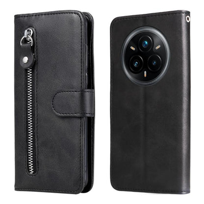 Fashion Calf Texture Zipper Leather Phone Case, For Realme 16 Pro+ 5G, For Realme 16 Pro 5G, For Realme 15x 5G India / Realme C85 5G, For Realme C85 Pro 4G, For Realme 15T 5G, For Realme Narzo 80 Lite 4G / C71 India, For Realme 15 5G / Realme 15 Pro 5G...