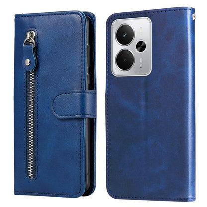 Fashion Calf Texture Zipper Leather Phone Case, For Realme 16 Pro+ 5G, For Realme 16 Pro 5G, For Realme 15x 5G India / Realme C85 5G, For Realme C85 Pro 4G, For Realme 15T 5G, For Realme Narzo 80 Lite 4G / C71 India, For Realme 15 5G / Realme 15 Pro 5G...