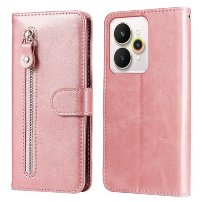 Fashion Calf Texture Zipper Leather Phone Case, For Realme 16 Pro+ 5G, For Realme 16 Pro 5G, For Realme 15x 5G India / Realme C85 5G, For Realme C85 Pro 4G, For Realme 15T 5G, For Realme Narzo 80 Lite 4G / C71 India, For Realme 15 5G / Realme 15 Pro 5G...