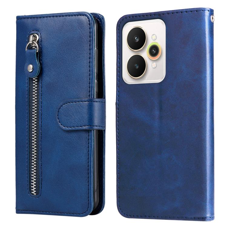 Fashion Calf Texture Zipper Leather Phone Case, For Realme 16 Pro+ 5G, For Realme 16 Pro 5G, For Realme 15x 5G India / Realme C85 5G, For Realme C85 Pro 4G, For Realme 15T 5G, For Realme Narzo 80 Lite 4G / C71 India, For Realme 15 5G / Realme 15 Pro 5G...