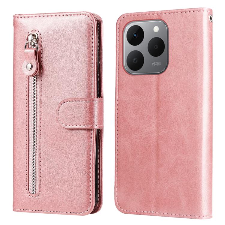 Fashion Calf Texture Zipper Leather Phone Case, For Realme 16 Pro+ 5G, For Realme 16 Pro 5G, For Realme 15x 5G India / Realme C85 5G, For Realme C85 Pro 4G, For Realme 15T 5G, For Realme Narzo 80 Lite 4G / C71 India, For Realme 15 5G / Realme 15 Pro 5G...